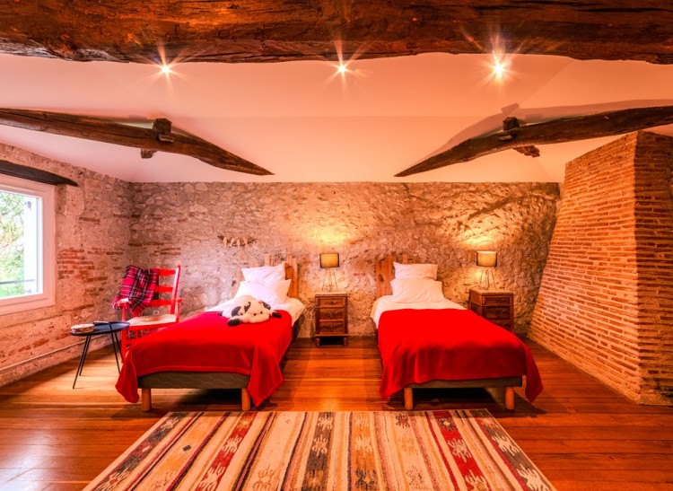 GITE 4 personnes LOT ET GARONNE - chambre 