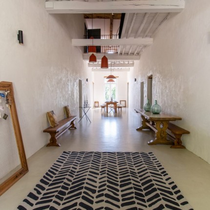 Grande salle de la Maison de Ninette en configuration séminaire