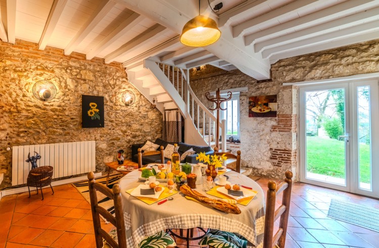 GITE 4 personnes LOT ET GARONNE - ambiance champêtre